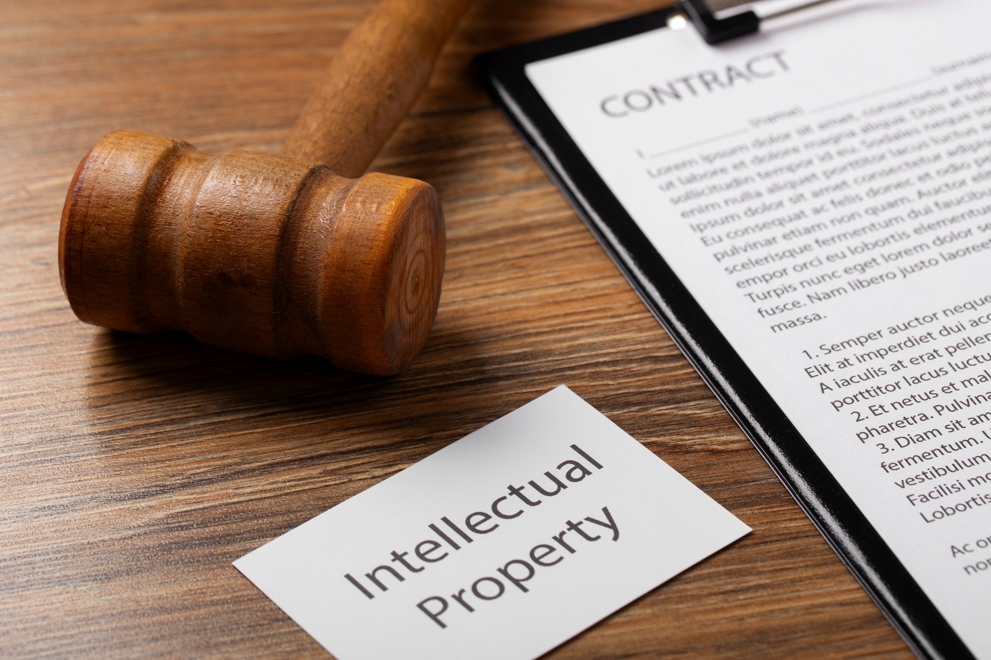 Still life of world intellectual property day